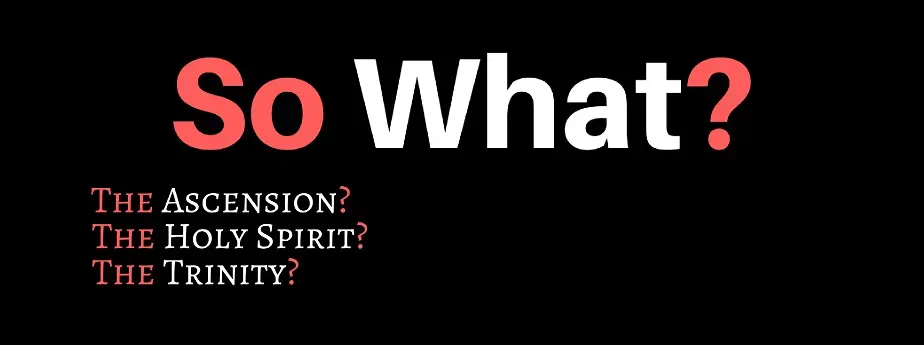 So what